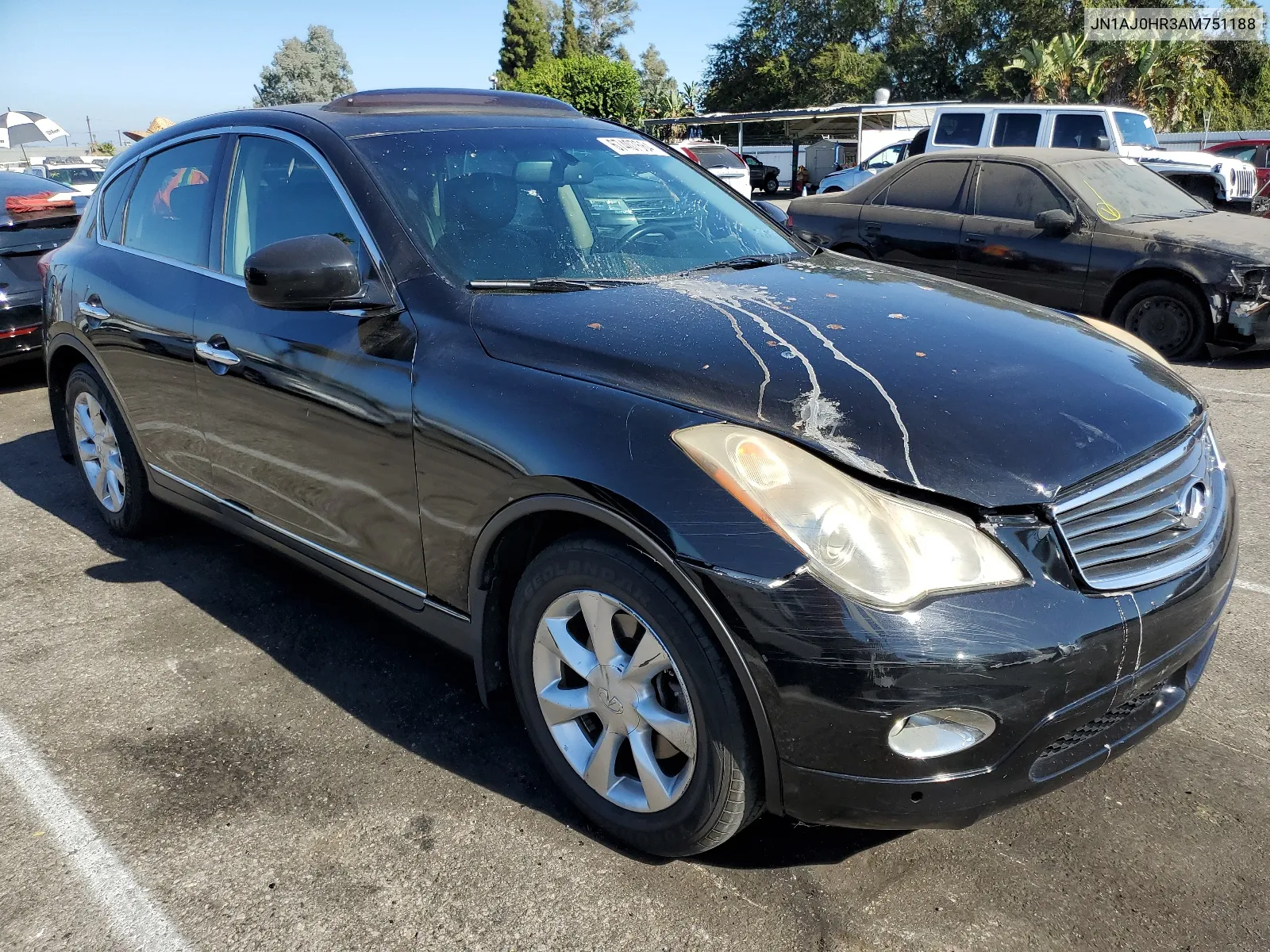 2010 Infiniti Ex35 Base VIN: JN1AJ0HR3AM751188 Lot: 67407664