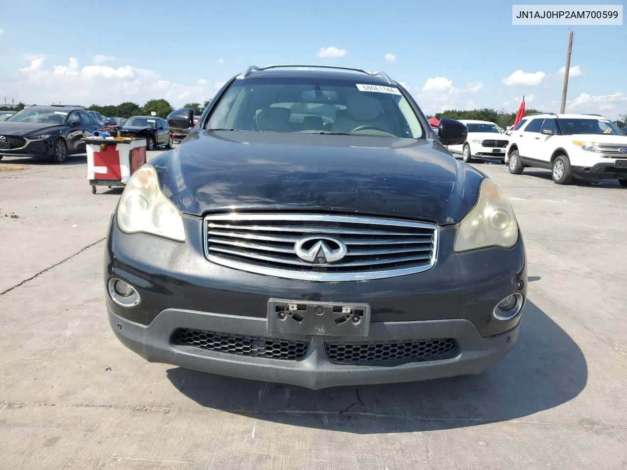 2010 Infiniti Ex35 Base VIN: JN1AJ0HP2AM700599 Lot: 68061144