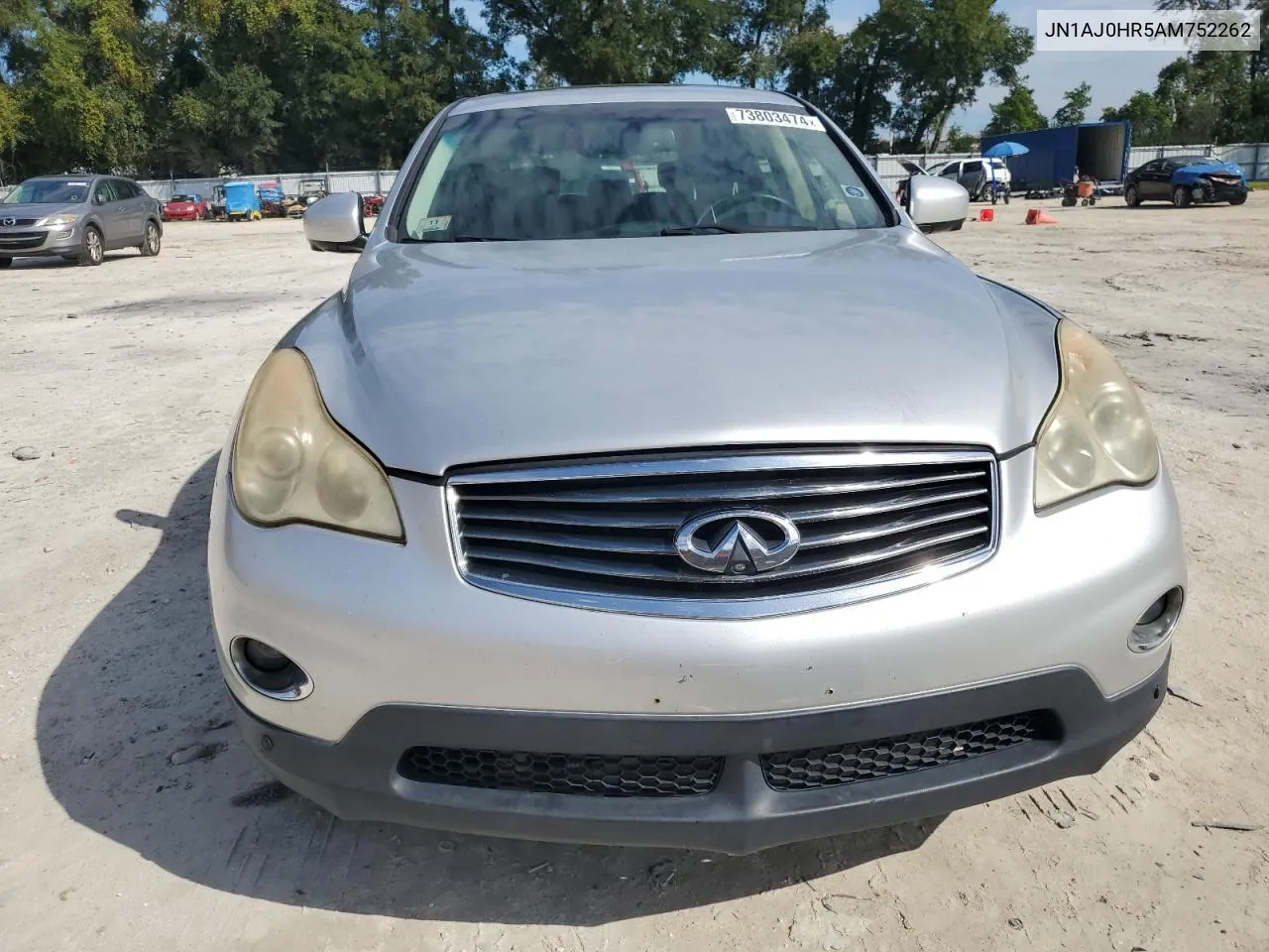 2010 Infiniti Ex35 Base VIN: JN1AJ0HR5AM752262 Lot: 73803474