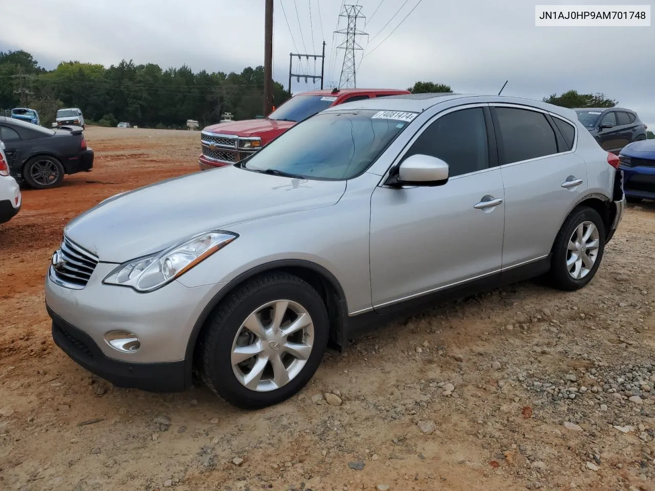 2010 Infiniti Ex35 Base VIN: JN1AJ0HP9AM701748 Lot: 74081474