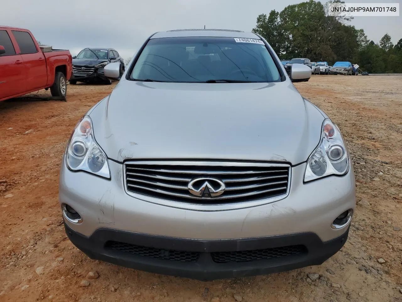 2010 Infiniti Ex35 Base VIN: JN1AJ0HP9AM701748 Lot: 74081474