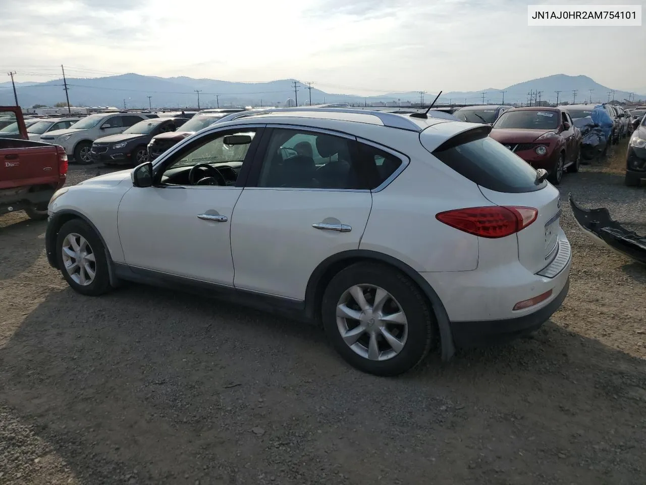 2010 Infiniti Ex35 Base VIN: JN1AJ0HR2AM754101 Lot: 74252434