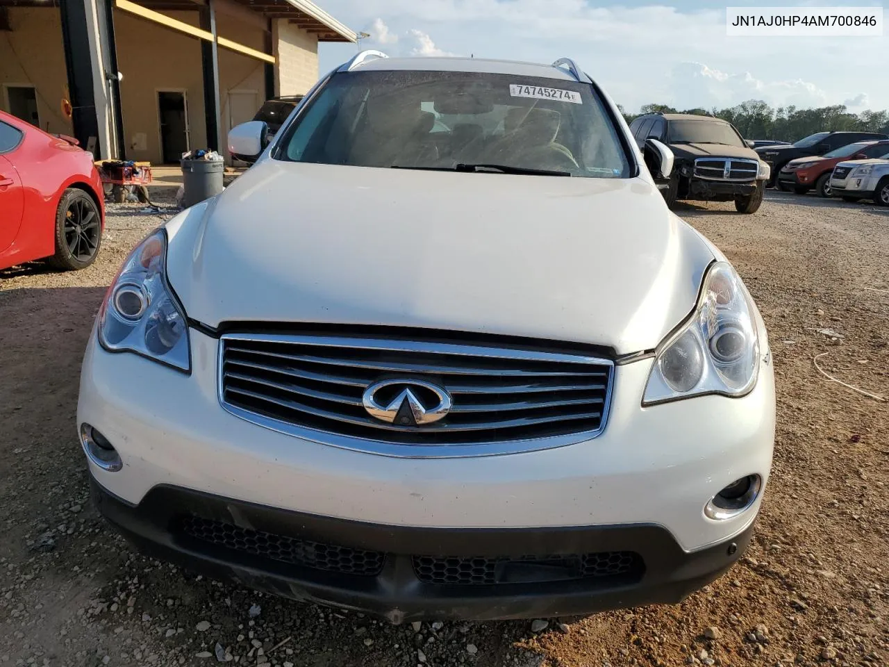 2010 Infiniti Ex35 Base VIN: JN1AJ0HP4AM700846 Lot: 74745274