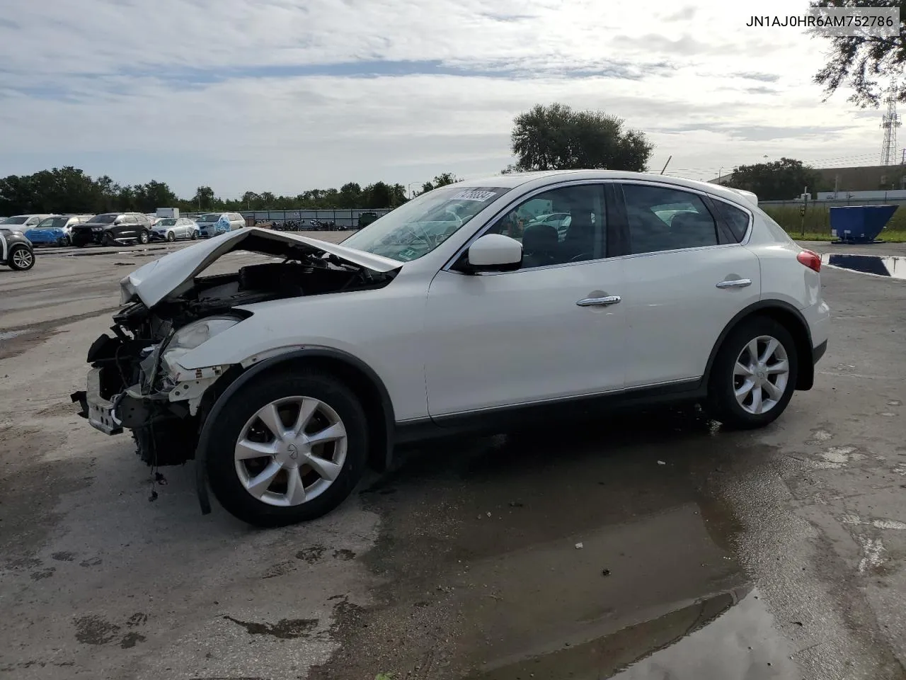 2010 Infiniti Ex35 Base VIN: JN1AJ0HR6AM752786 Lot: 74788834