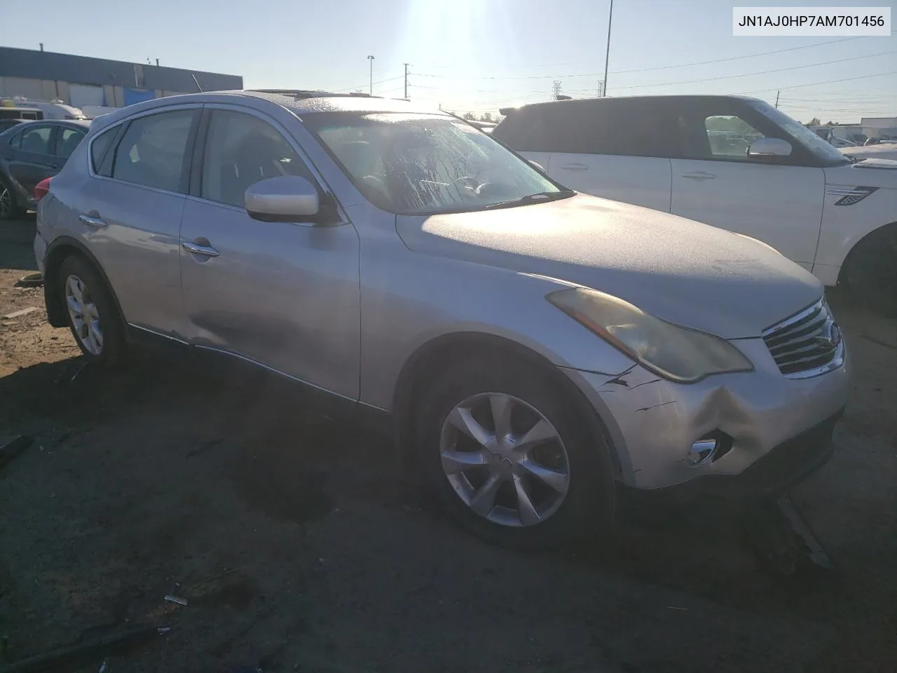 2010 Infiniti Ex35 Base VIN: JN1AJ0HP7AM701456 Lot: 75637024