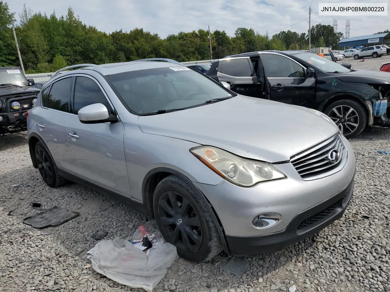 2011 Infiniti Ex35 Base VIN: JN1AJ0HP0BM800220 Lot: 71079094