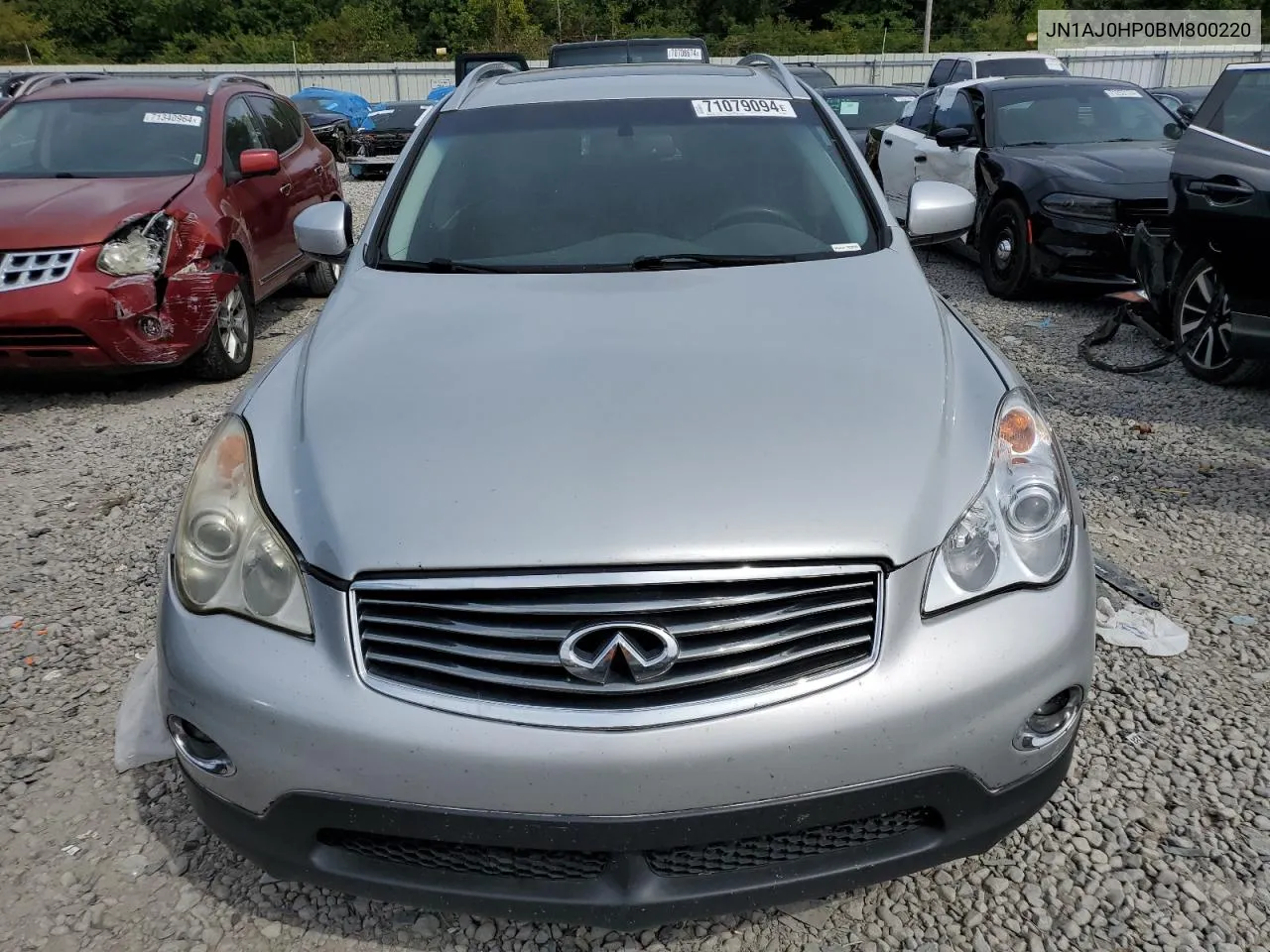 2011 Infiniti Ex35 Base VIN: JN1AJ0HP0BM800220 Lot: 71079094