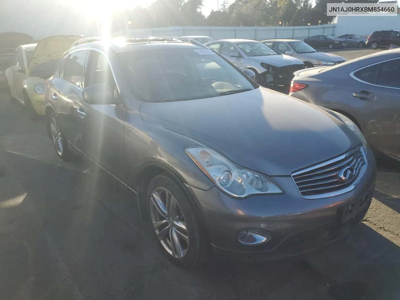 2011 Infiniti Ex35 Base VIN: JN1AJ0HRXBM854660 Lot: 74063754