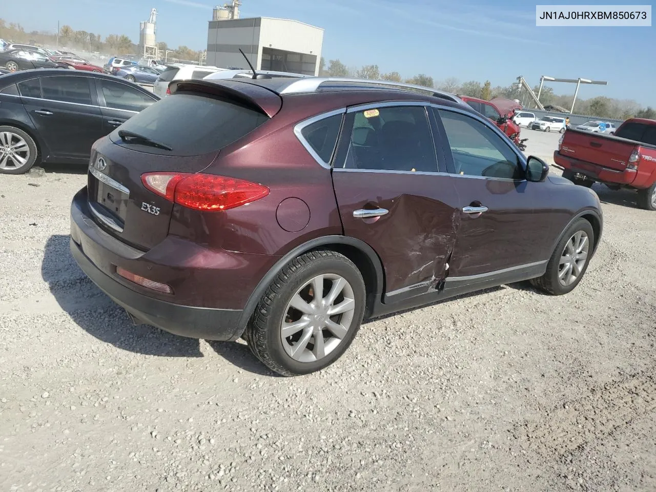 JN1AJ0HRXBM850673 2011 Infiniti Ex35 Base