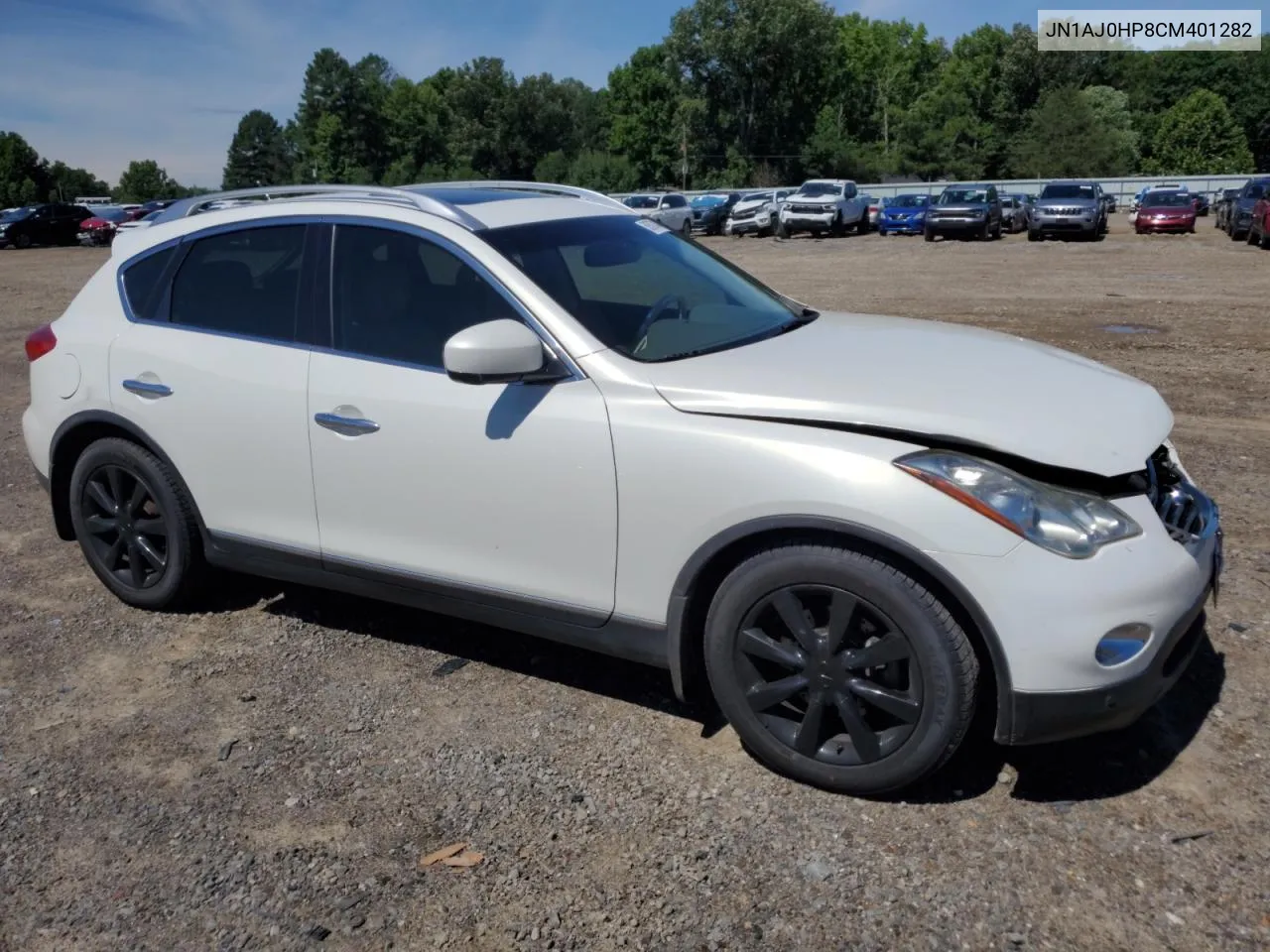 2012 Infiniti Ex35 Base VIN: JN1AJ0HP8CM401282 Lot: 58507434