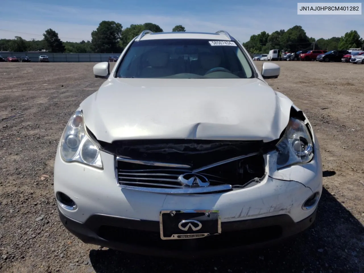 2012 Infiniti Ex35 Base VIN: JN1AJ0HP8CM401282 Lot: 58507434