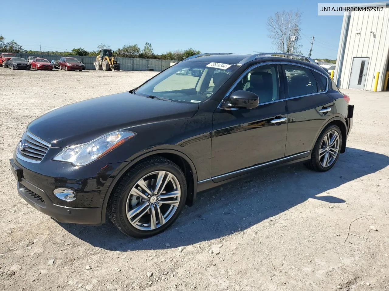 2012 Infiniti Ex35 Base VIN: JN1AJ0HR3CM452982 Lot: 73639344