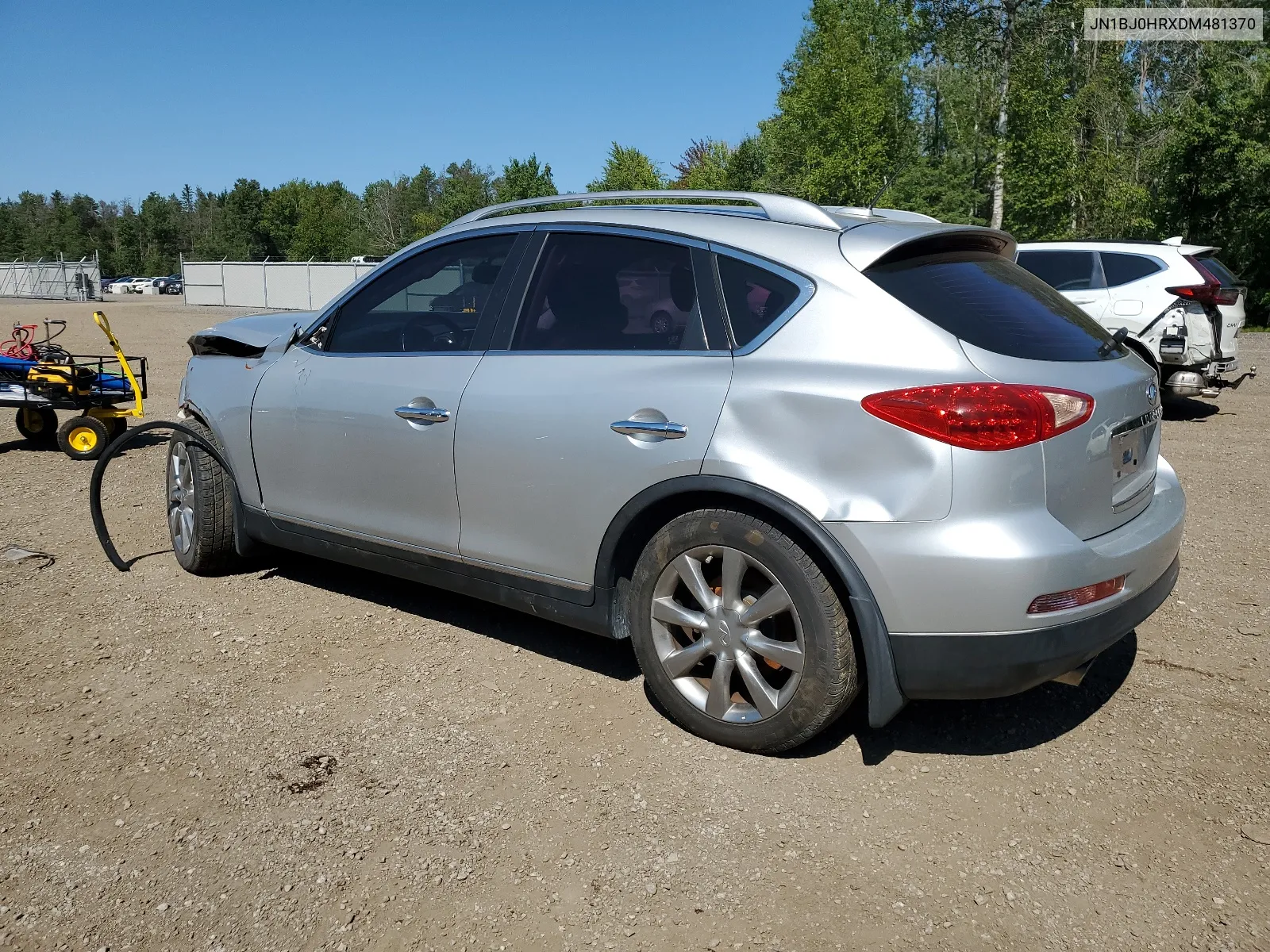 2013 Infiniti Ex37 Base VIN: JN1BJ0HRXDM481370 Lot: 66466834