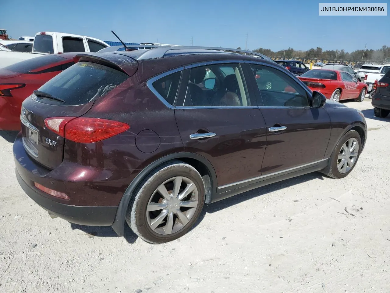 2013 Infiniti Ex37 Base VIN: JN1BJ0HP4DM430686 Lot: 76178764