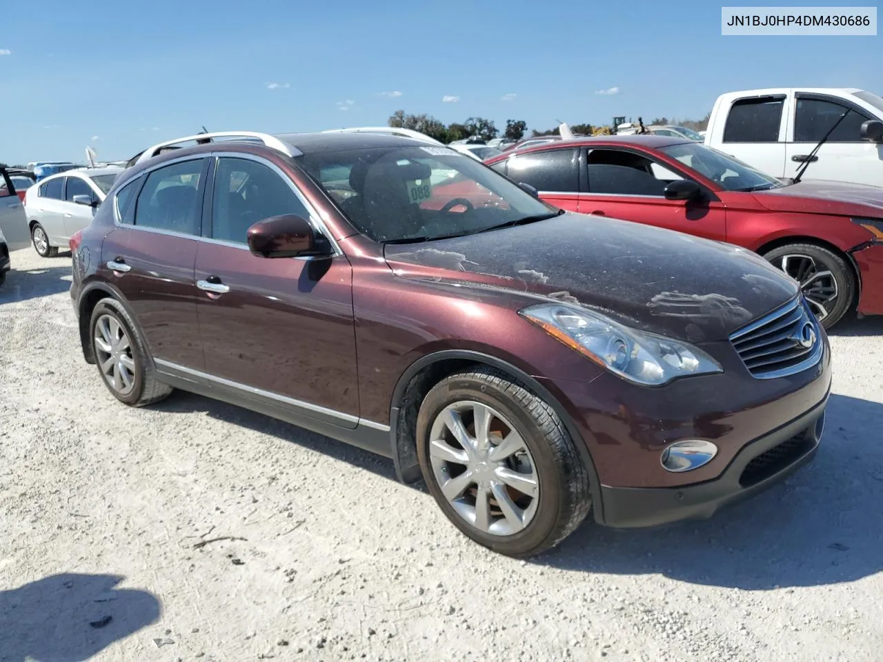 2013 Infiniti Ex37 Base VIN: JN1BJ0HP4DM430686 Lot: 76178764