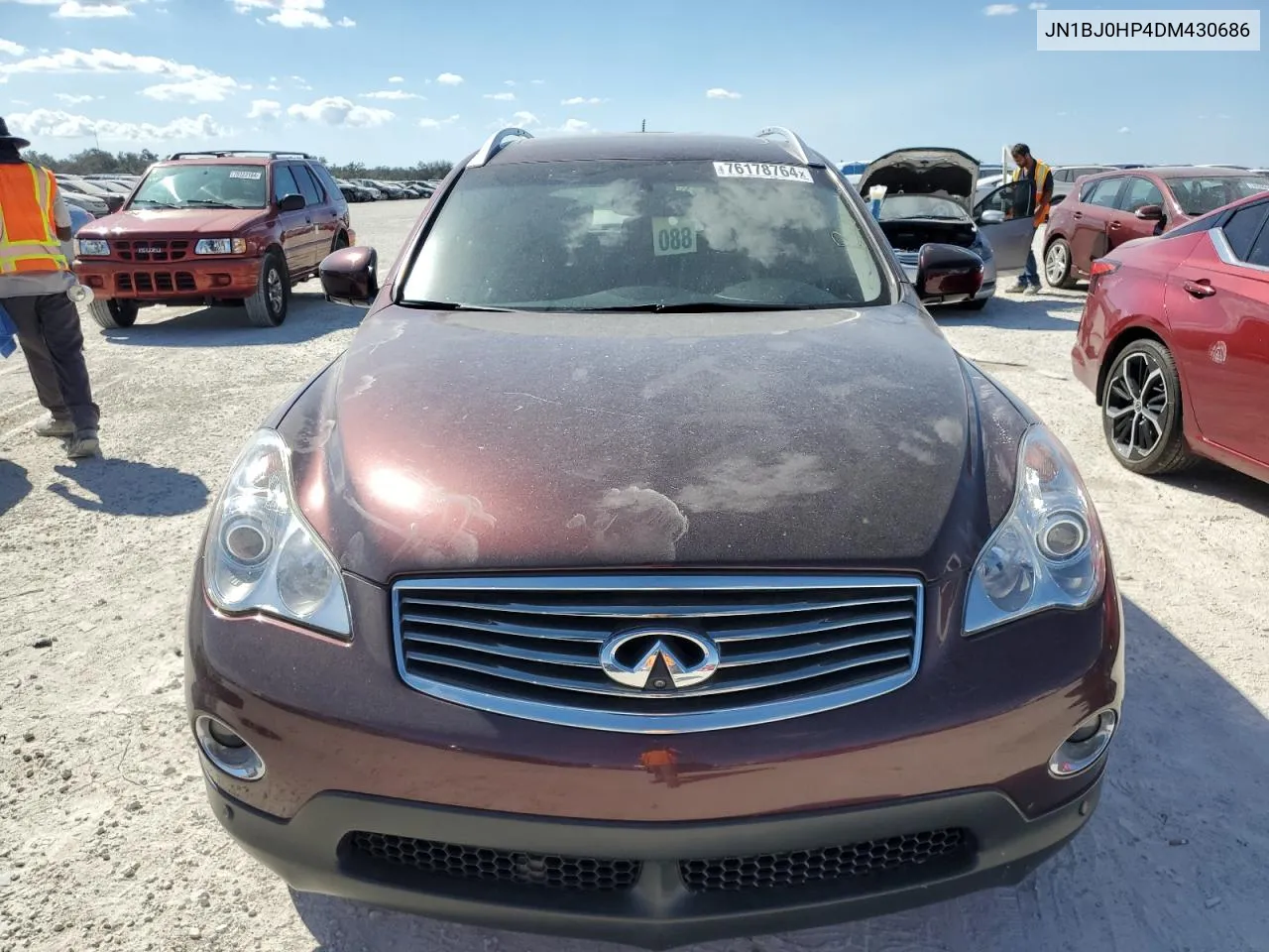 2013 Infiniti Ex37 Base VIN: JN1BJ0HP4DM430686 Lot: 76178764