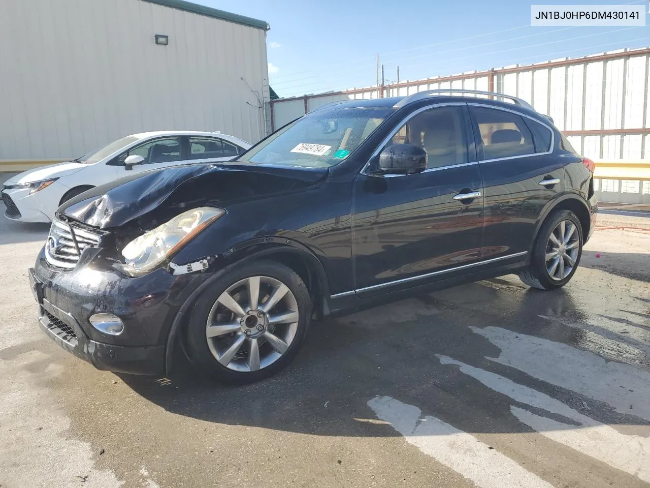 2013 Infiniti Ex37 Base VIN: JN1BJ0HP6DM430141 Lot: 76949784