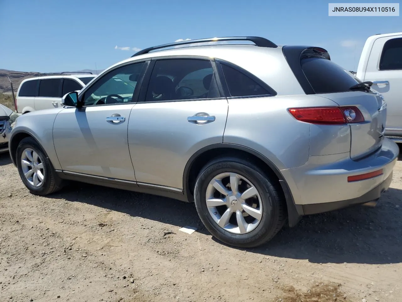 2004 Infiniti Fx35 VIN: JNRAS08U94X110516 Lot: 56510014