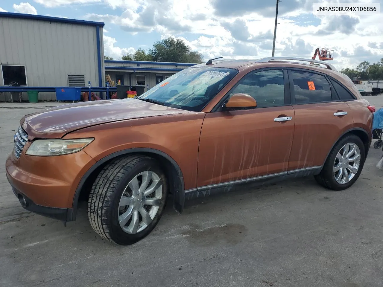 2004 Infiniti Fx35 VIN: JNRAS08U24X106856 Lot: 74199464