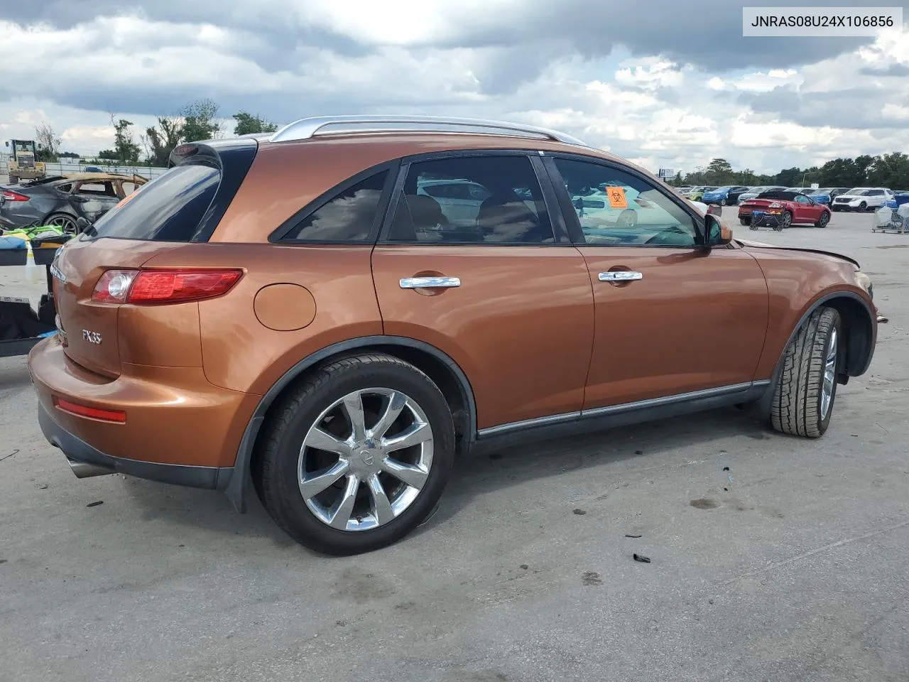 2004 Infiniti Fx35 VIN: JNRAS08U24X106856 Lot: 74199464