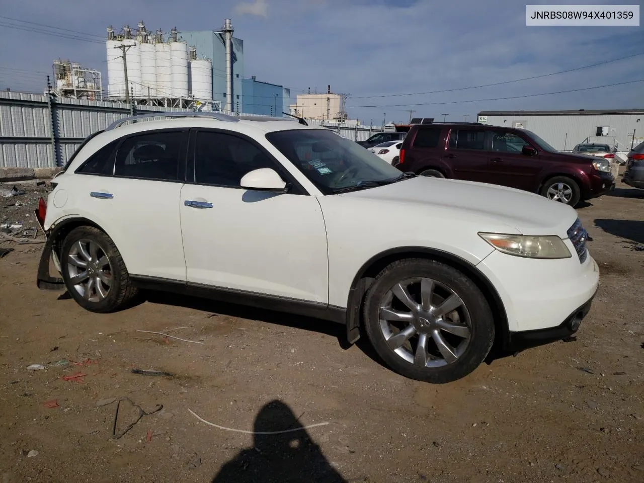 2004 Infiniti Fx45 VIN: JNRBS08W94X401359 Lot: 76584944