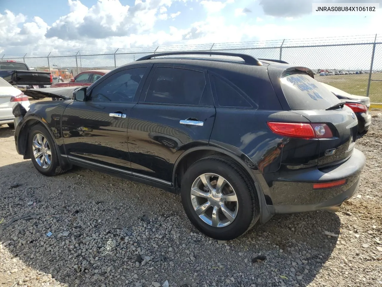 2004 Infiniti Fx35 VIN: JNRAS08U84X106182 Lot: 77893884