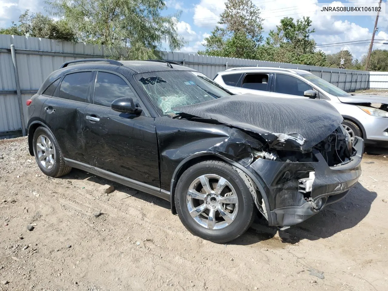 2004 Infiniti Fx35 VIN: JNRAS08U84X106182 Lot: 77893884