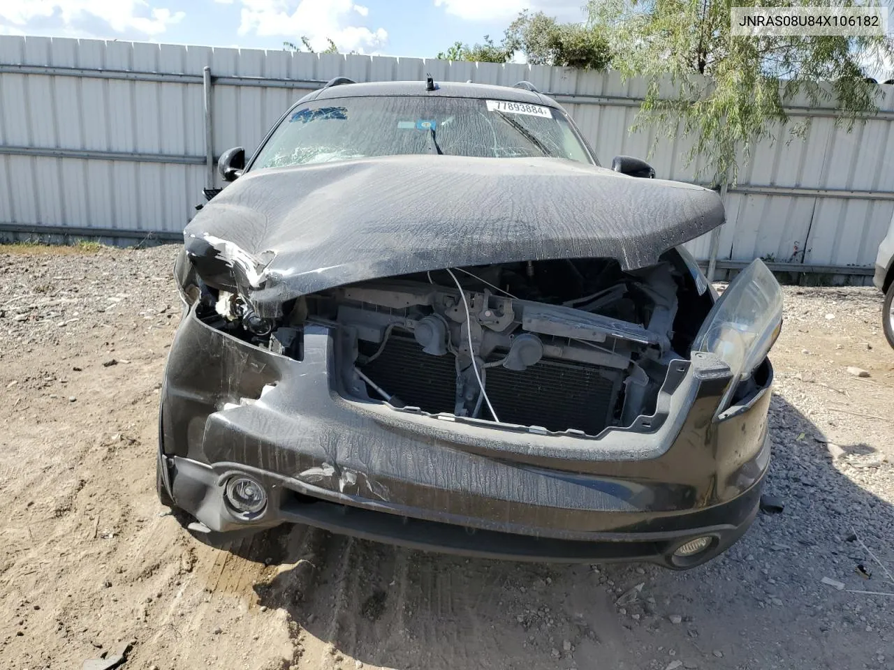 2004 Infiniti Fx35 VIN: JNRAS08U84X106182 Lot: 77893884