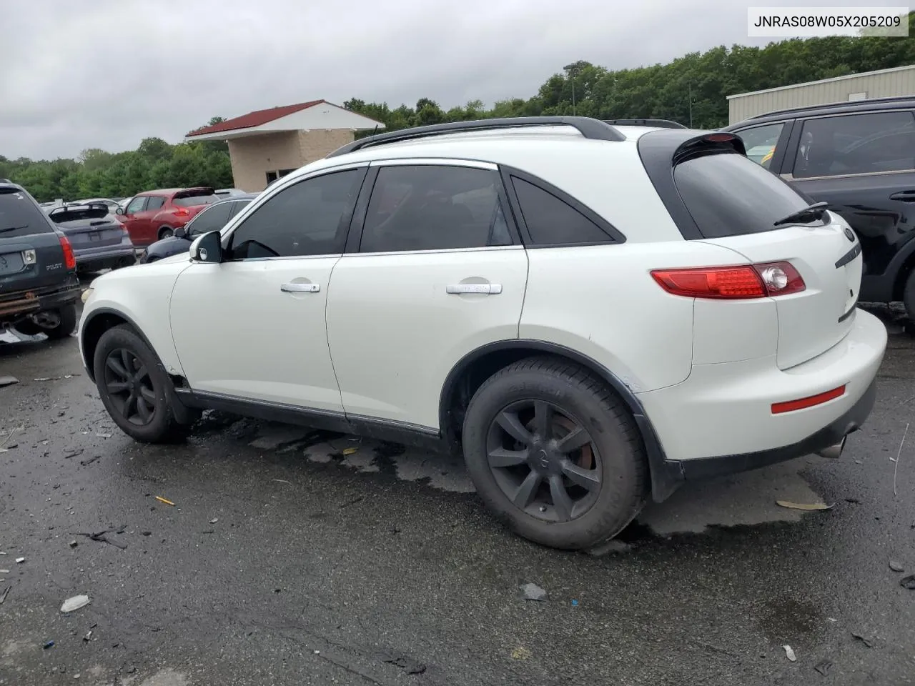 2005 Infiniti Fx35 VIN: JNRAS08W05X205209 Lot: 66744124