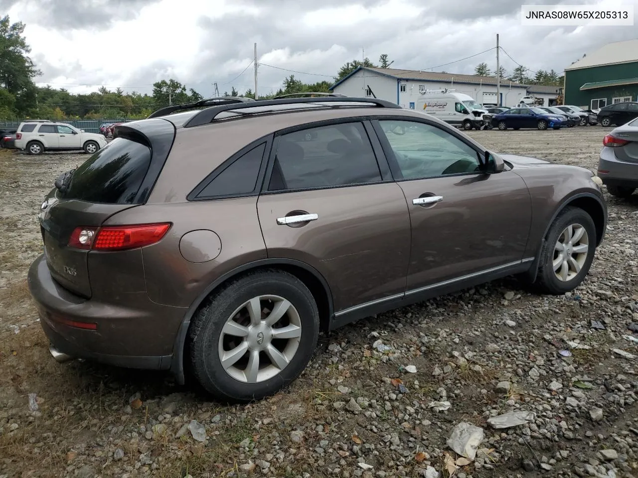 2005 Infiniti Fx35 VIN: JNRAS08W65X205313 Lot: 71873784