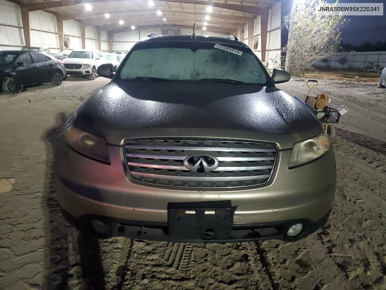 JNRAS08W95X220341 2005 Infiniti Fx35