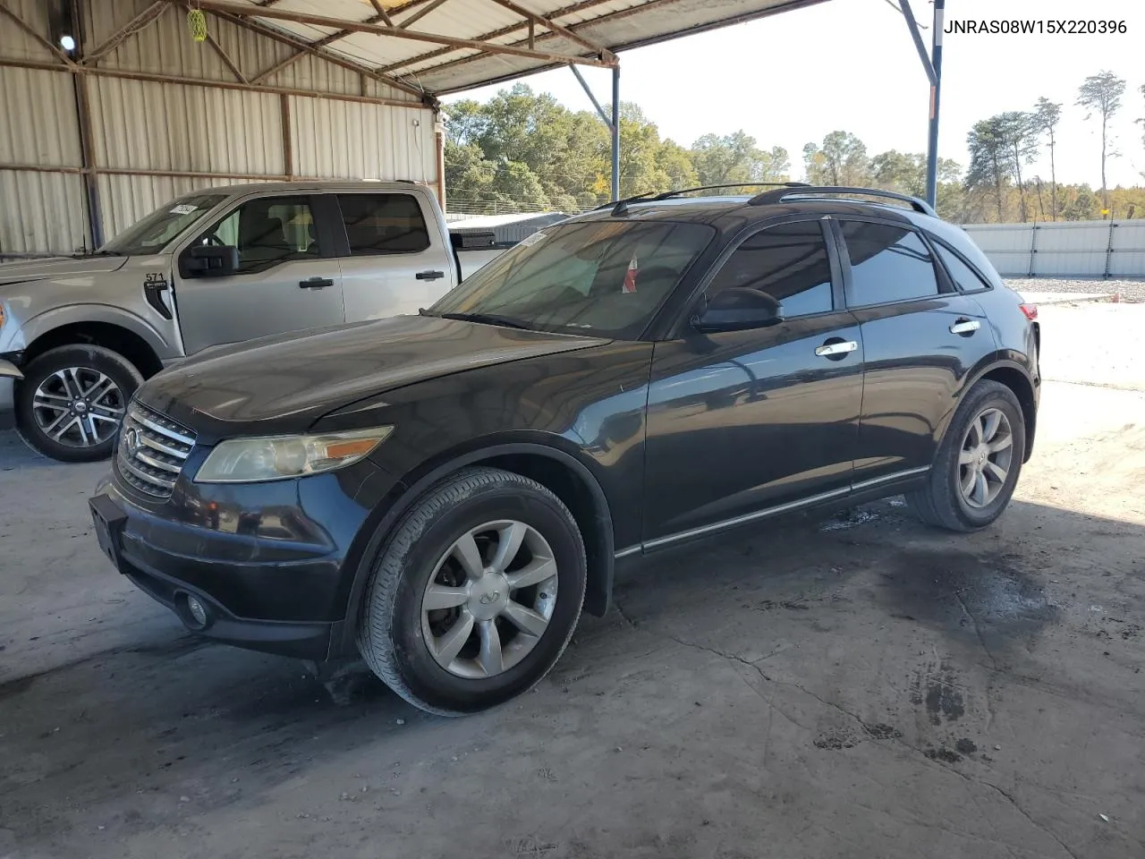 2005 Infiniti Fx35 VIN: JNRAS08W15X220396 Lot: 77301864