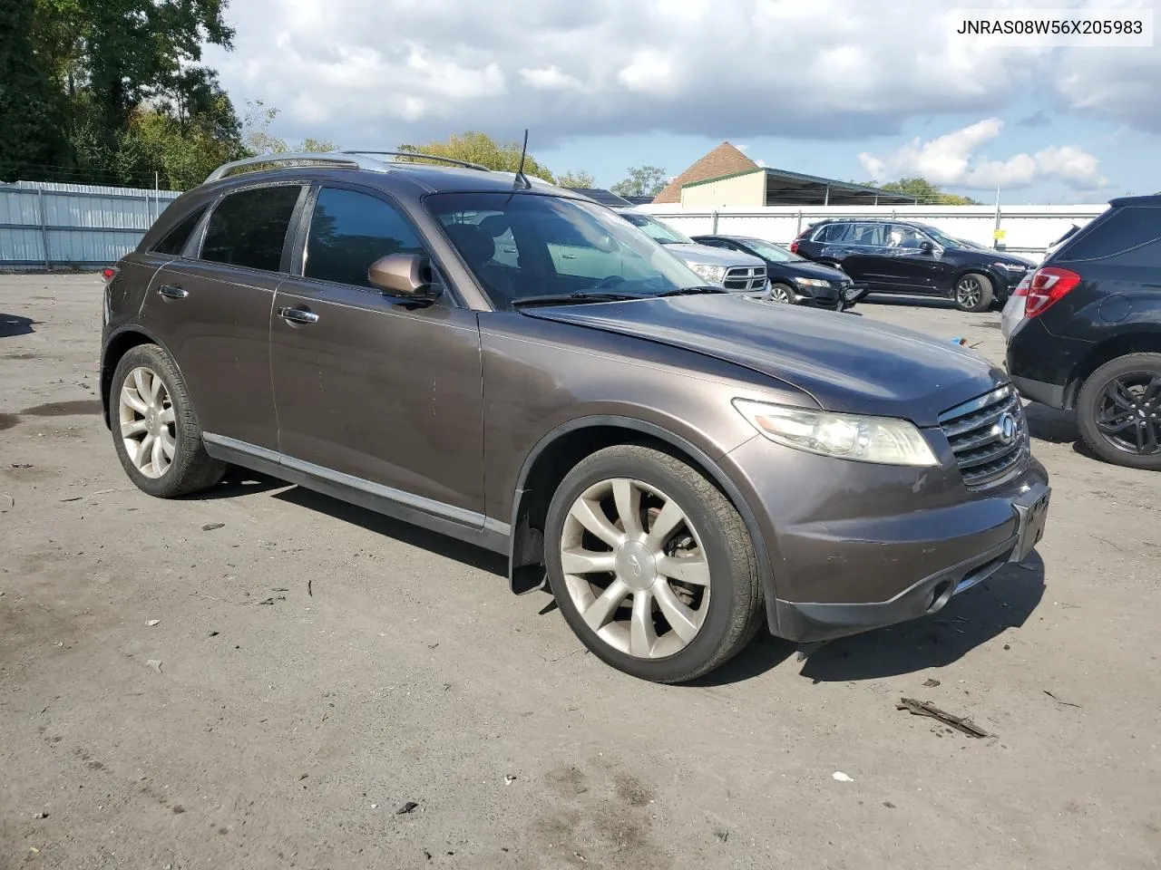 2006 Infiniti Fx35 VIN: JNRAS08W56X205983 Lot: 74978324