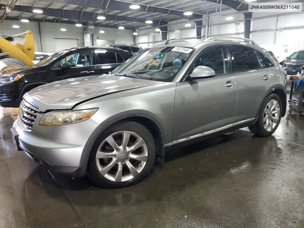 2006 Infiniti Fx35 VIN: JNRAS08W36X211040 Lot: 75322544