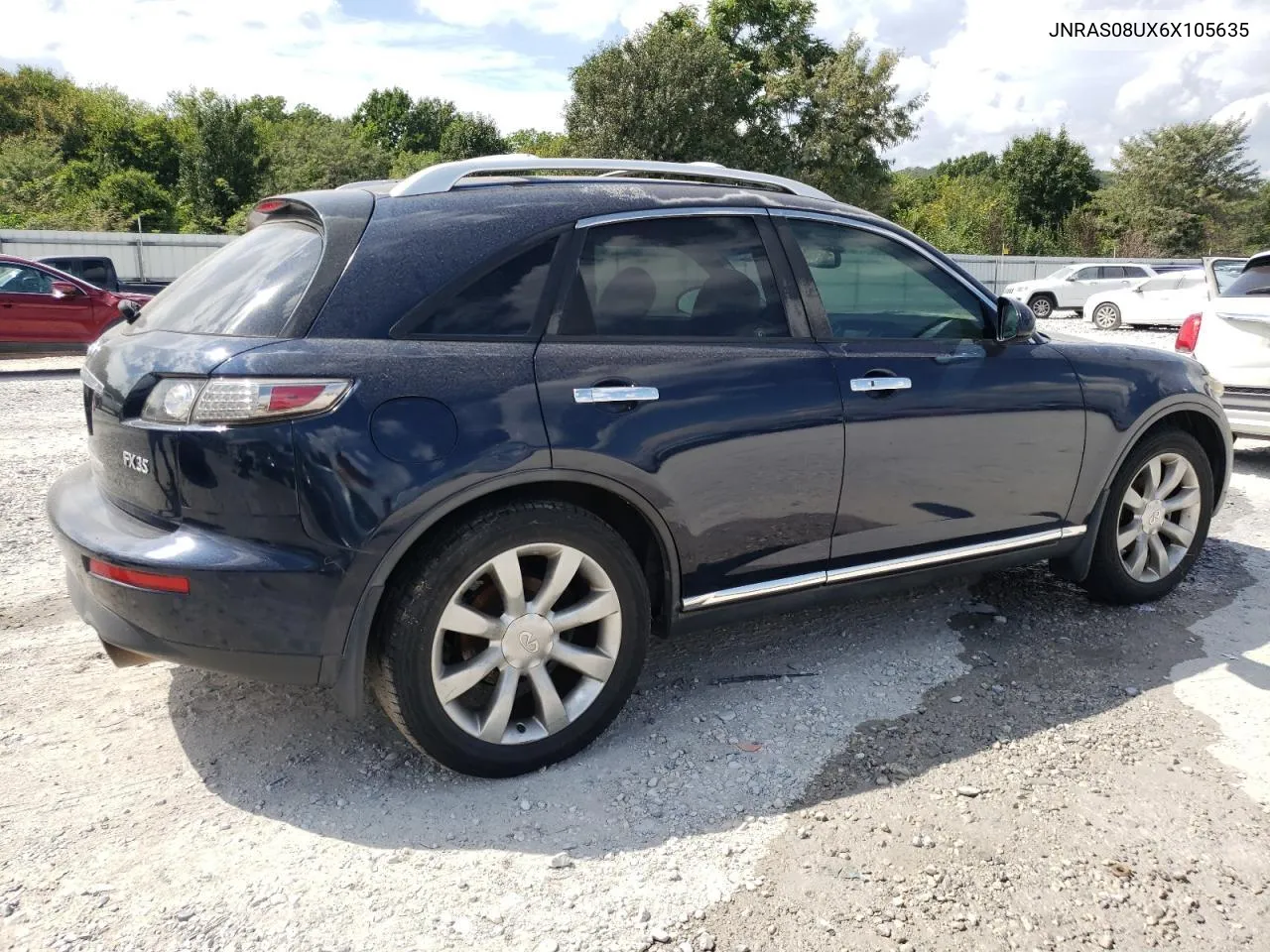 2006 Infiniti Fx35 VIN: JNRAS08UX6X105635 Lot: 76943454