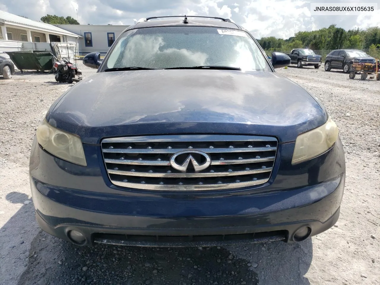 2006 Infiniti Fx35 VIN: JNRAS08UX6X105635 Lot: 76943454