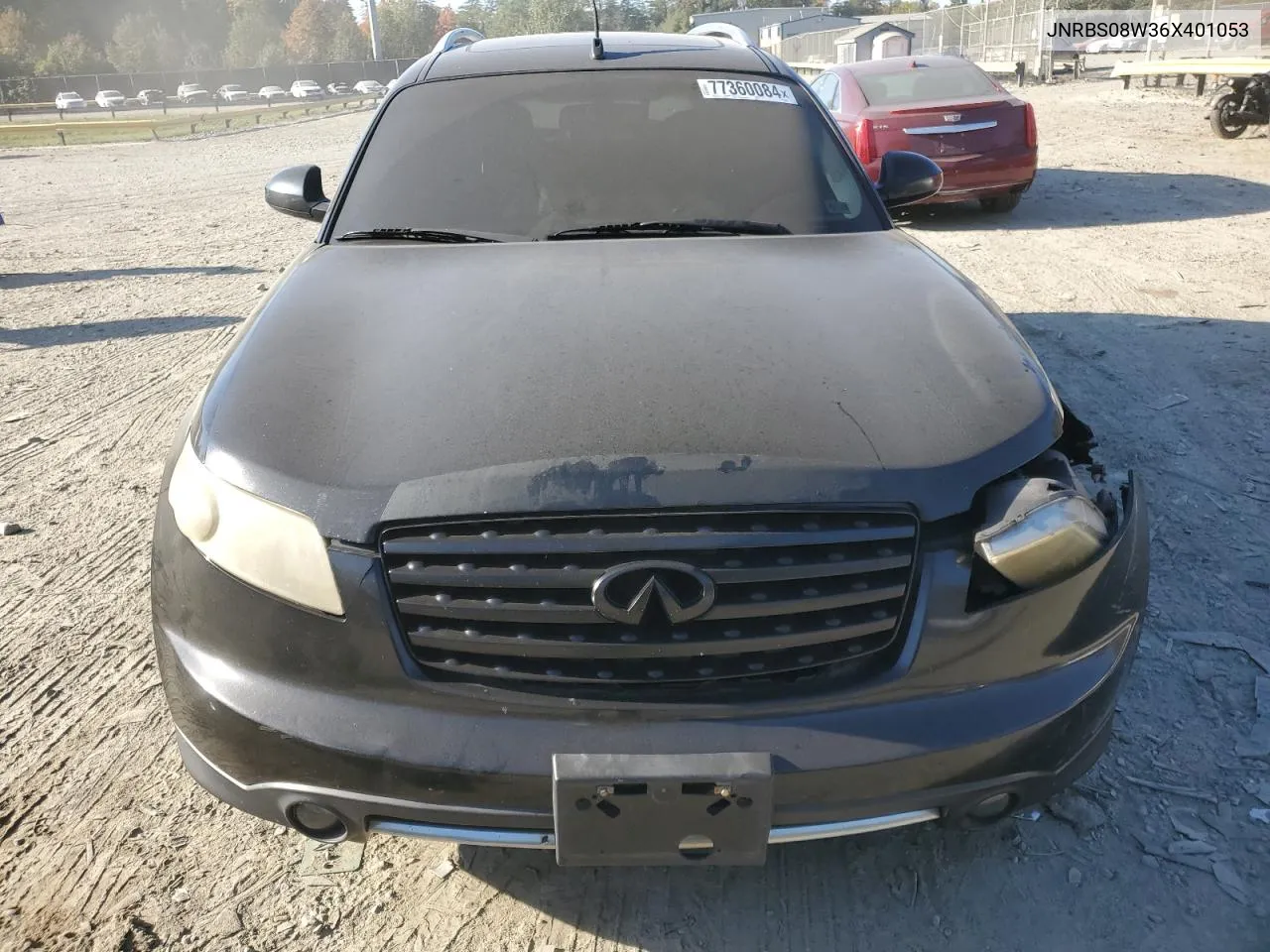 2006 Infiniti Fx45 VIN: JNRBS08W36X401053 Lot: 77360084