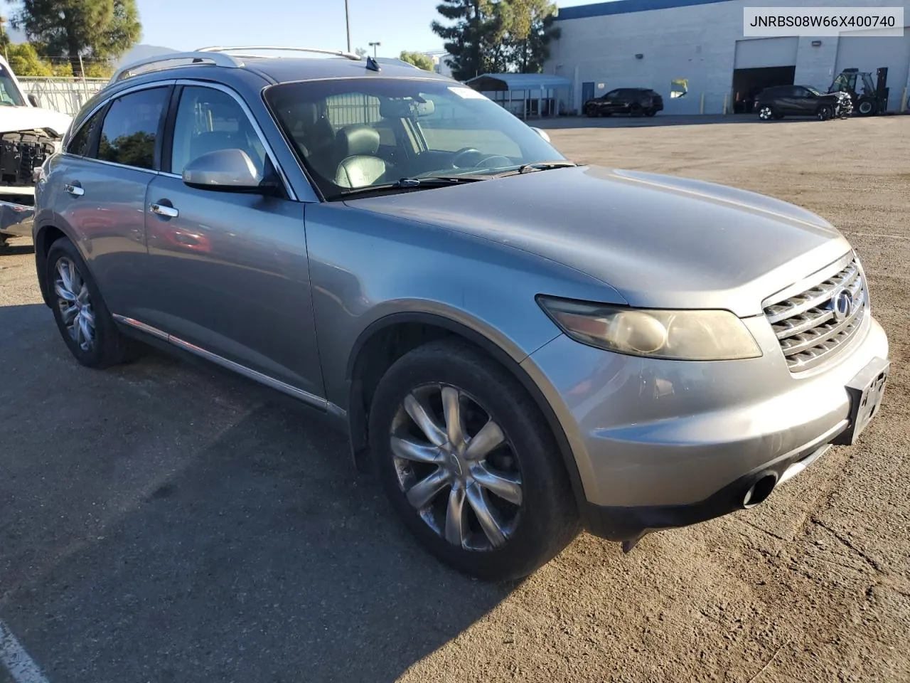 2006 Infiniti Fx45 VIN: JNRBS08W66X400740 Lot: 78511434