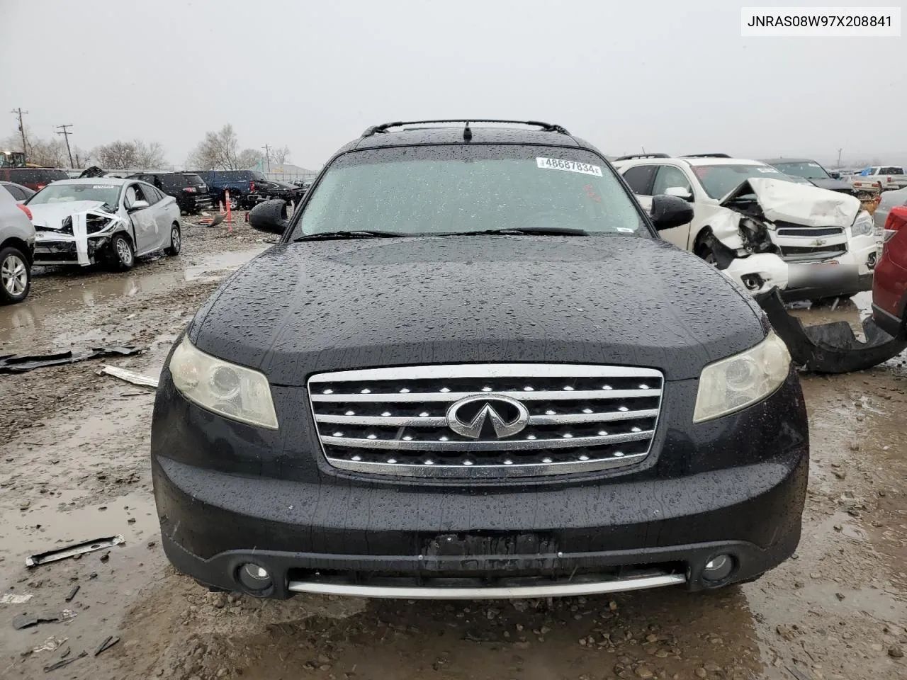 2007 Infiniti Fx35 VIN: JNRAS08W97X208841 Lot: 48687834