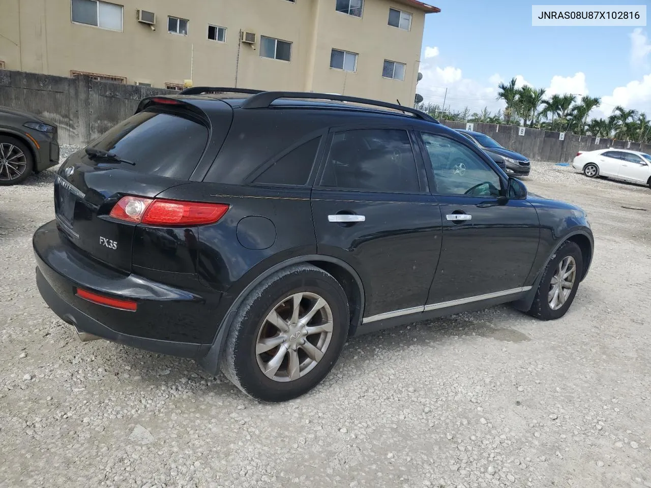 2007 Infiniti Fx35 VIN: JNRAS08U87X102816 Lot: 60857214