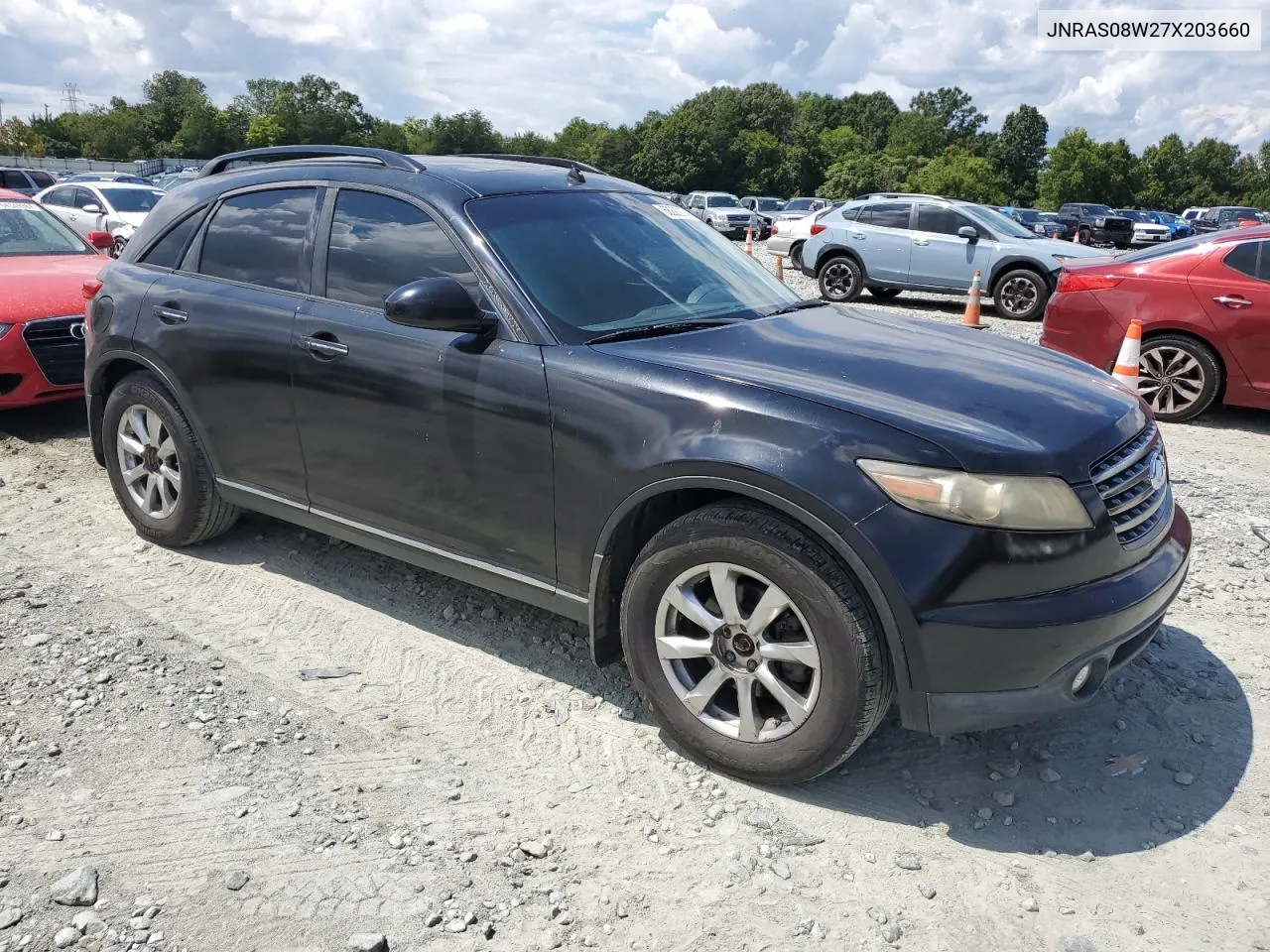 2007 Infiniti Fx35 VIN: JNRAS08W27X203660 Lot: 68220074