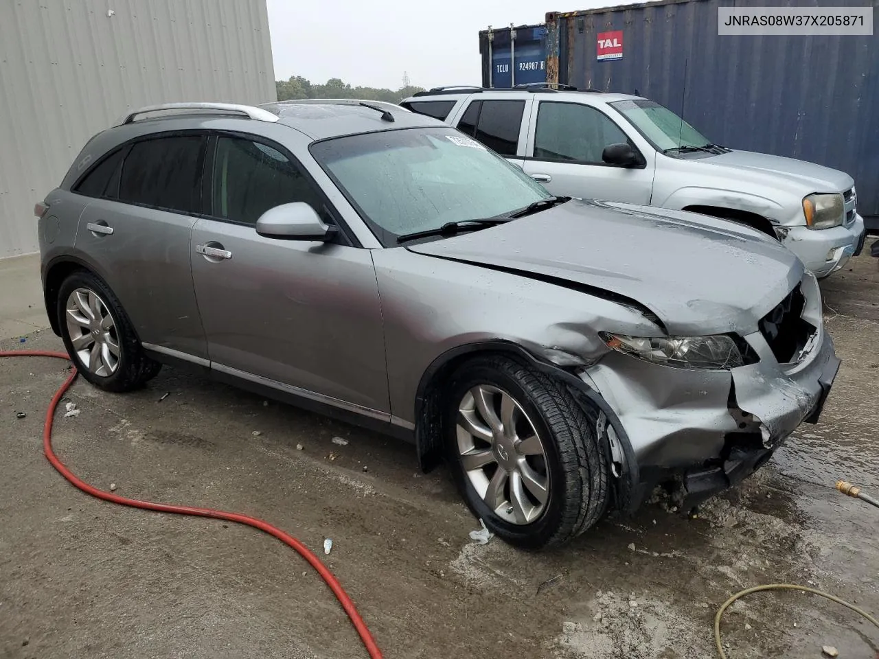 2007 Infiniti Fx35 VIN: JNRAS08W37X205871 Lot: 72570754