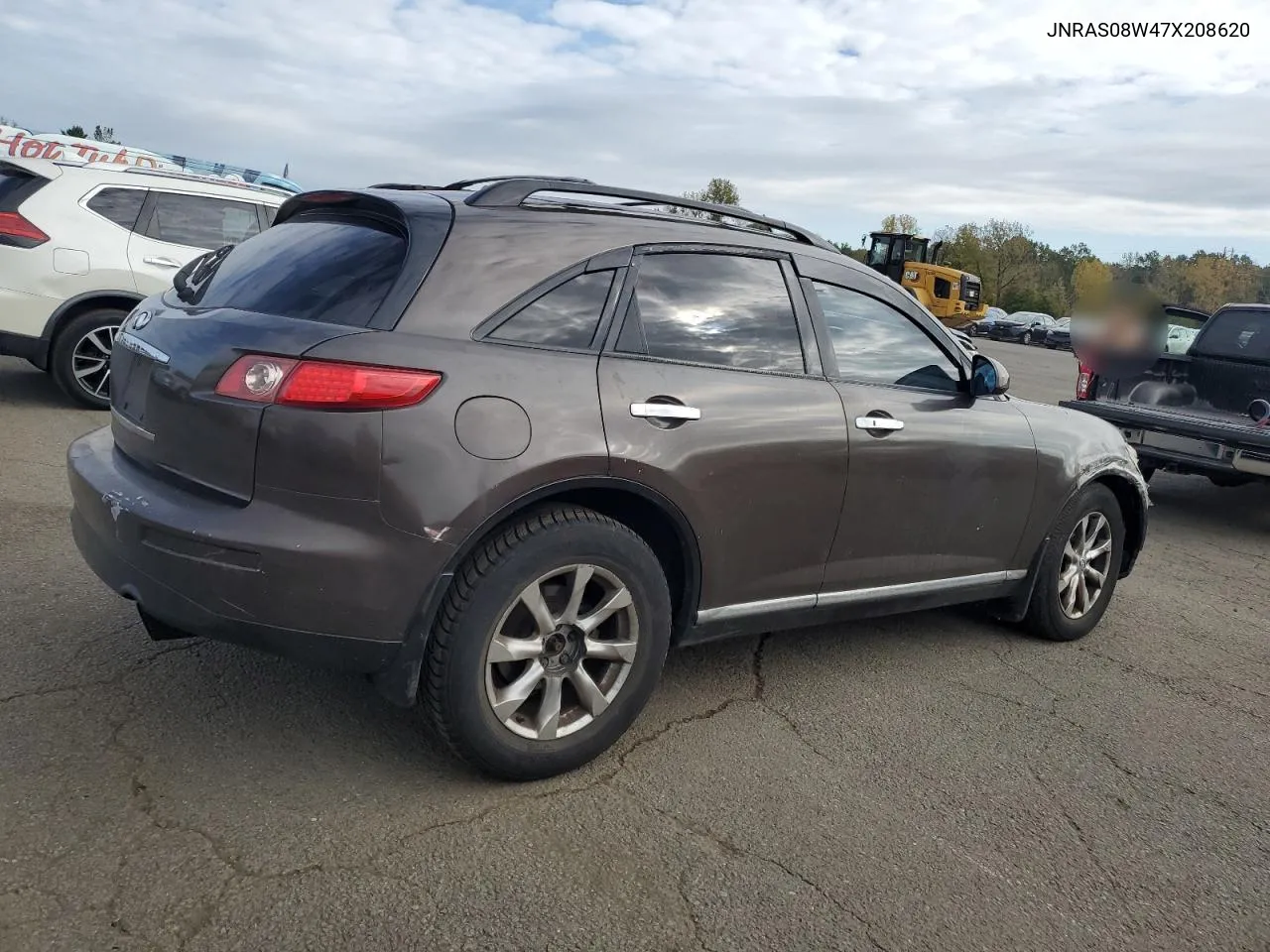 2007 Infiniti Fx35 VIN: JNRAS08W47X208620 Lot: 74446784