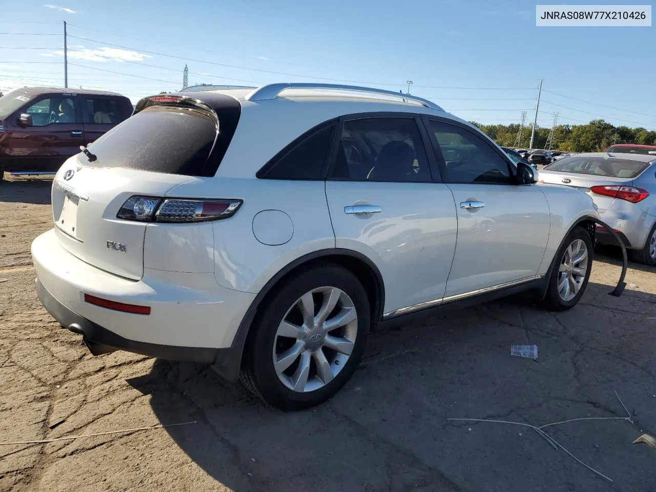 2007 Infiniti Fx35 VIN: JNRAS08W77X210426 Lot: 74520624