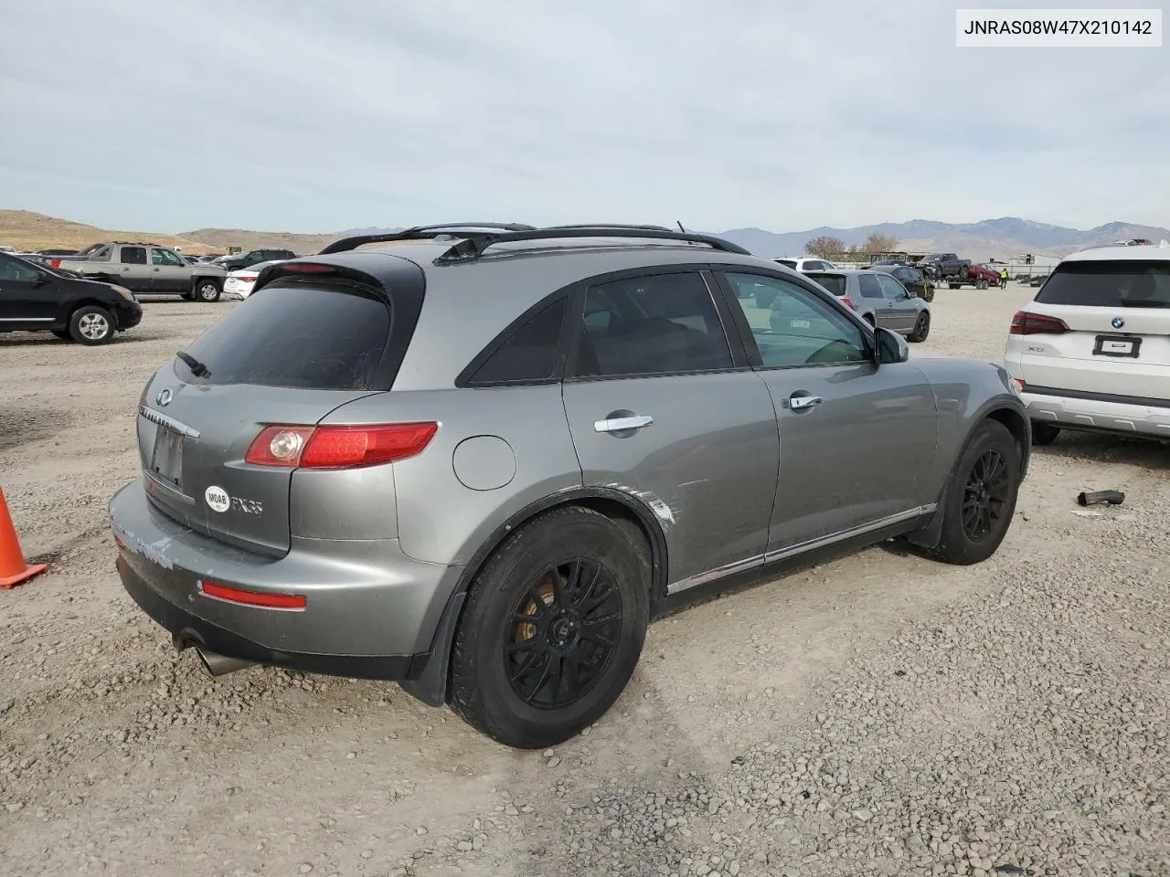 2007 Infiniti Fx35 VIN: JNRAS08W47X210142 Lot: 76359914