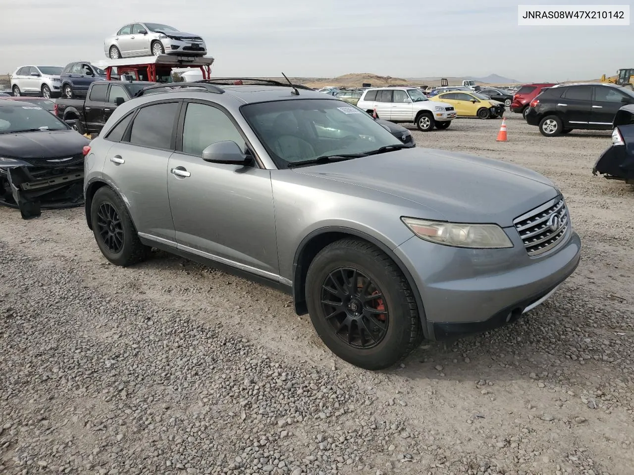 2007 Infiniti Fx35 VIN: JNRAS08W47X210142 Lot: 76359914