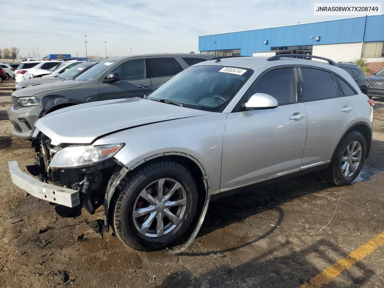 2007 Infiniti Fx35 VIN: JNRAS08WX7X208749 Lot: 76965414