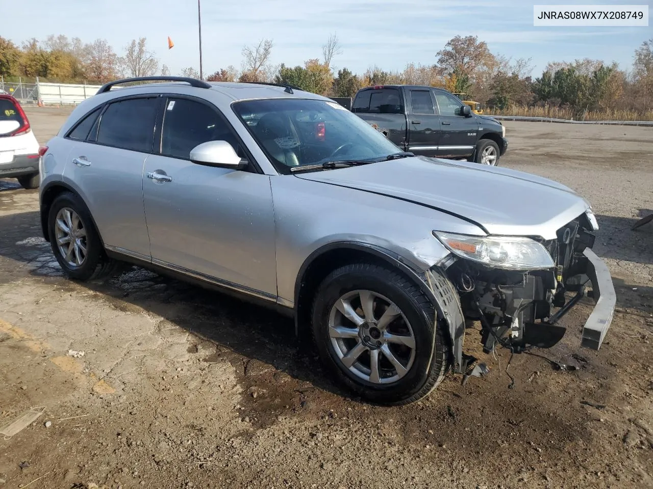 2007 Infiniti Fx35 VIN: JNRAS08WX7X208749 Lot: 76965414