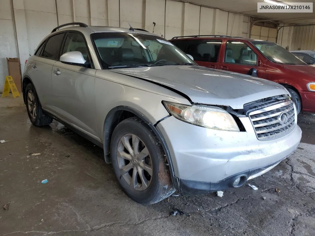 2007 Infiniti Fx35 VIN: JNRAS08W17X210146 Lot: 79544894