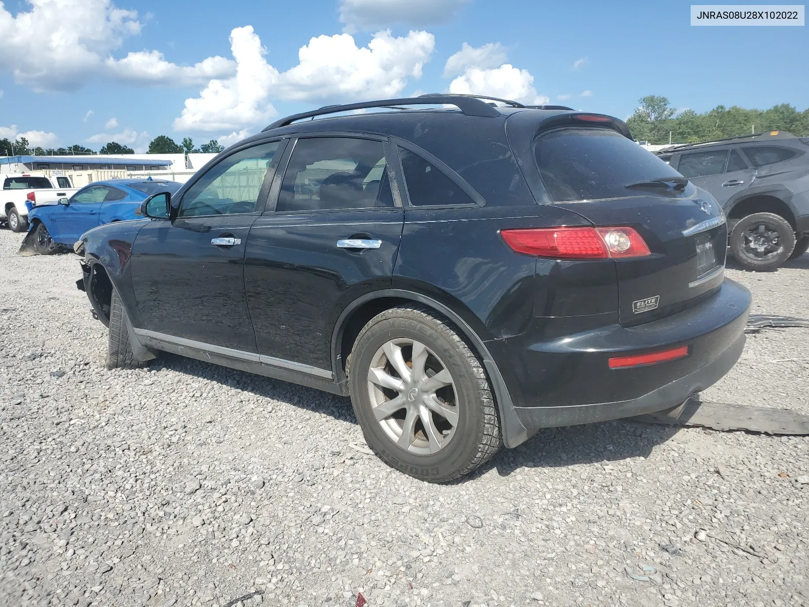 2008 Infiniti Fx35 VIN: JNRAS08U28X102022 Lot: 60856754